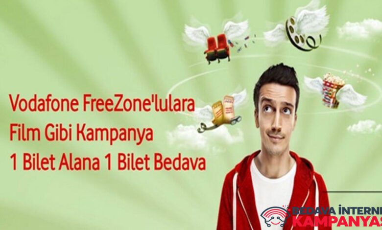 Vodafone FreeZone Bedava Sinema Bileti
