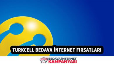 Turkcell Bedava İnternet Fırsatları