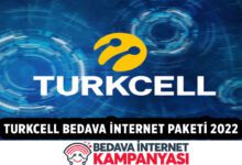Turkcell Bedava İnternet Paketi 2022