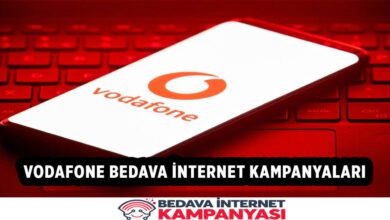 Vodafone Bedava İnternet Kampanyası 2022