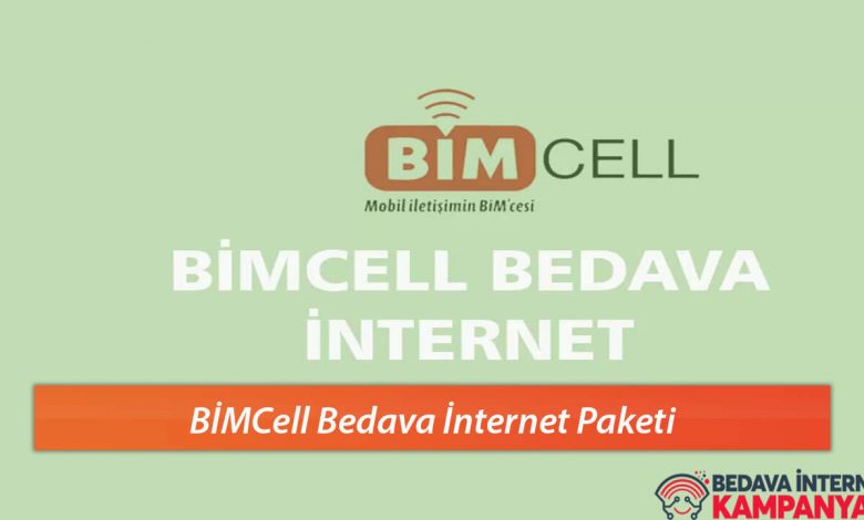 BİMCell Bedava İnternet Paketi