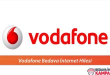 Vodafone Bedava İnternet Hilesi