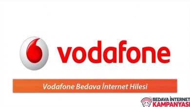 Vodafone Bedava İnternet Hilesi